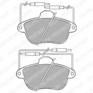 Комплект тормозных колодок, дисковый тормоз