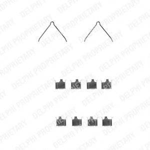 Комплектующие, колодки дискового тормоза