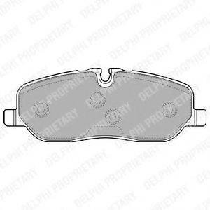 Комплект тормозных колодок, дисковый тормоз