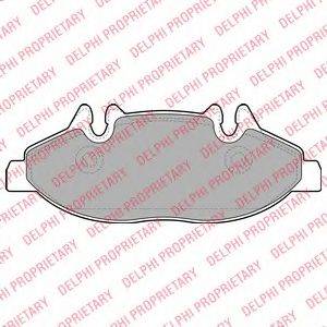 Комплект тормозных колодок, дисковый тормоз