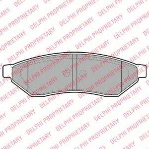 Комплект тормозных колодок, дисковый тормоз