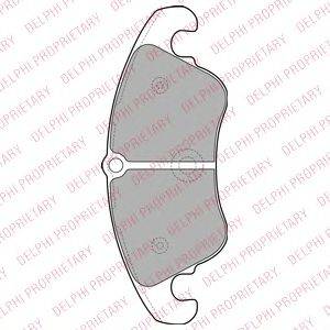 Комплект тормозных колодок, дисковый тормоз