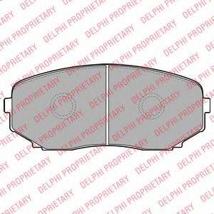 Комплект тормозных колодок, дисковый тормоз