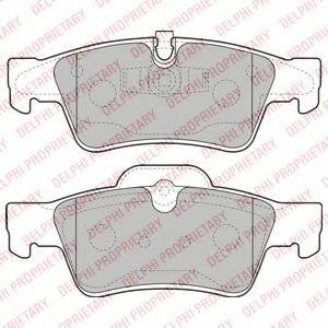 Комплект тормозных колодок, дисковый тормоз