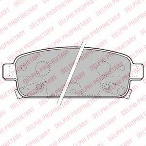 Комплект тормозных колодок, дисковый тормоз