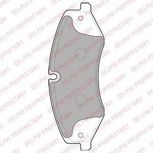 Комплект тормозных колодок, дисковый тормоз