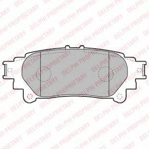 Комплект тормозных колодок, дисковый тормоз