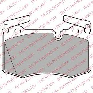 Комплект тормозных колодок, дисковый тормоз