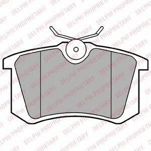 Комплект тормозных колодок, дисковый тормоз