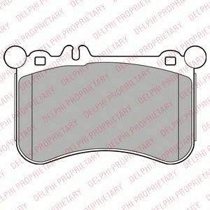 Комплект тормозных колодок, дисковый тормоз