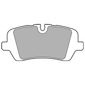 Комплект тормозных колодок, дисковый тормоз