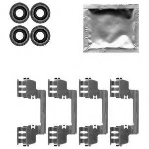 Комплектующие, колодки дискового тормоза