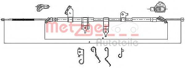 Трос, стояночная тормозная система