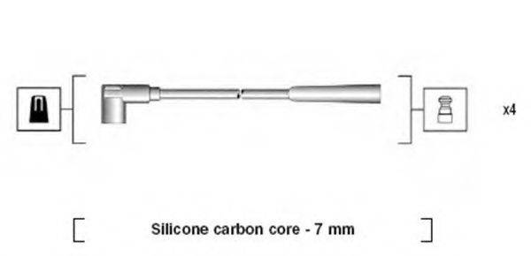 Комплект проводов зажигания